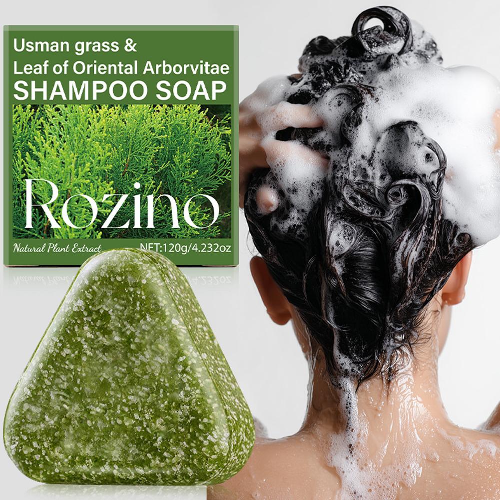 Bar Soap Shampoo Solid - Rozino He Shou Wu Usman Sabonete