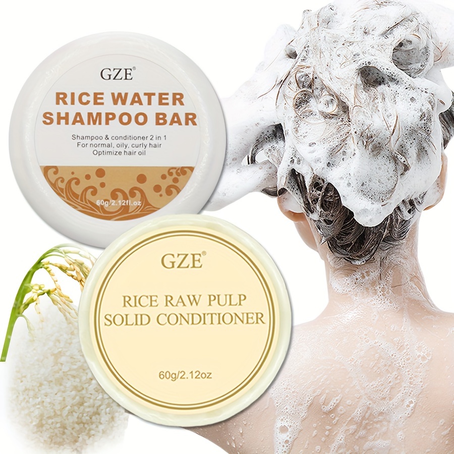 Gze arroz água shampoo barra s - Bar Soap Shampoo Solid avaliação e preço