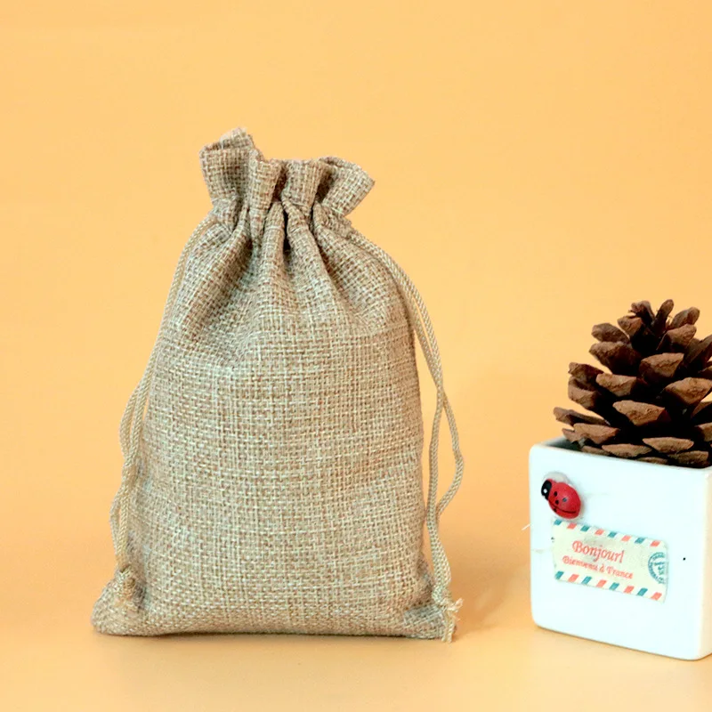 50 unidades/lote Sacolas de Pr - Linen Bag Bulk avaliação e preço