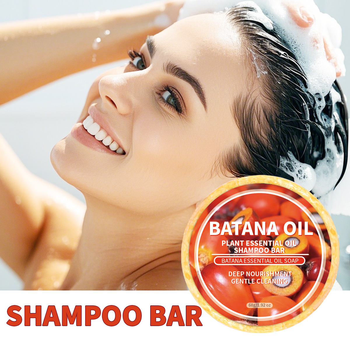 60g F + Venda Quente Barra de  - Bar Soap Shampoo Solid avaliação e preço
