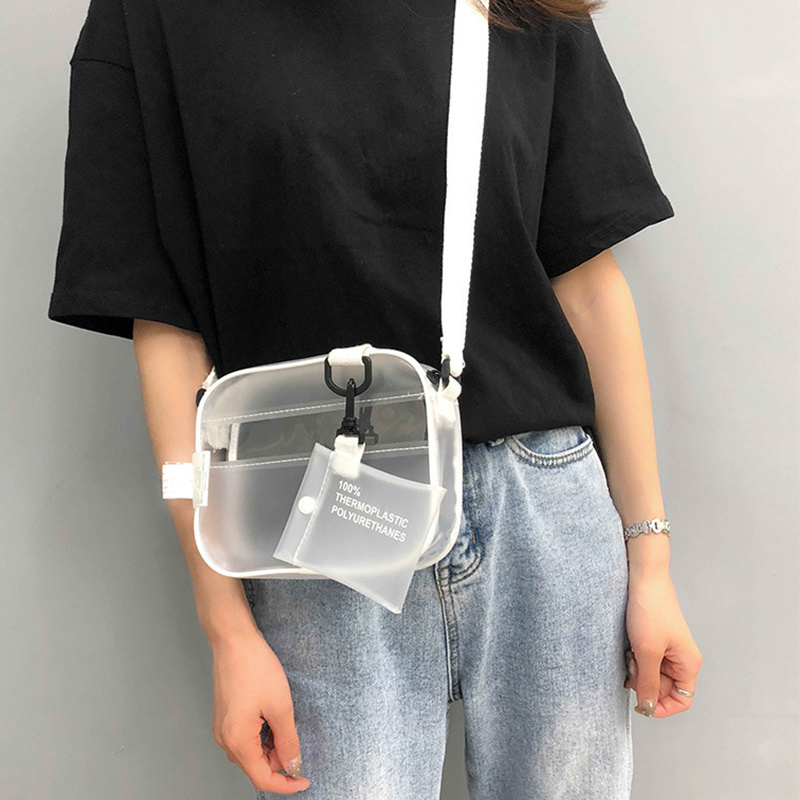 Casual pvc transparente saco f - Linen Bag Bulk avaliação e preço