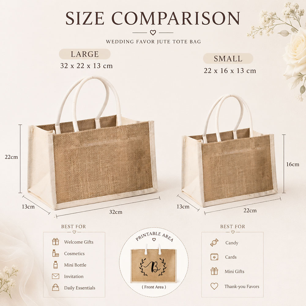 Sacola de Presente de Casament - Linen Bag Bulk avaliação e preço